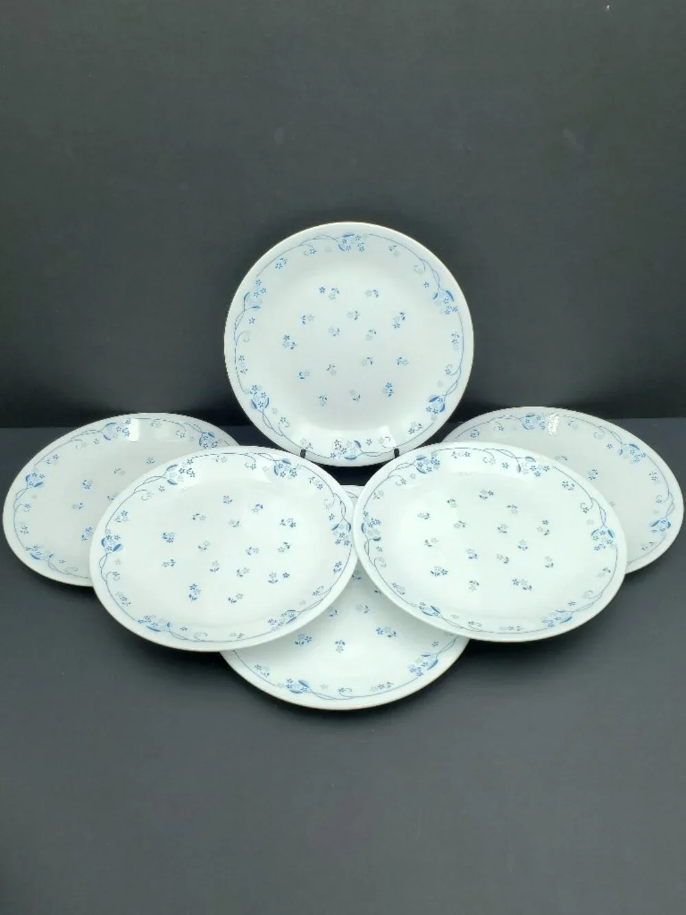 Corelle Provincial Blue Luncheon Plates Corning Blue Flowers Salad Plates